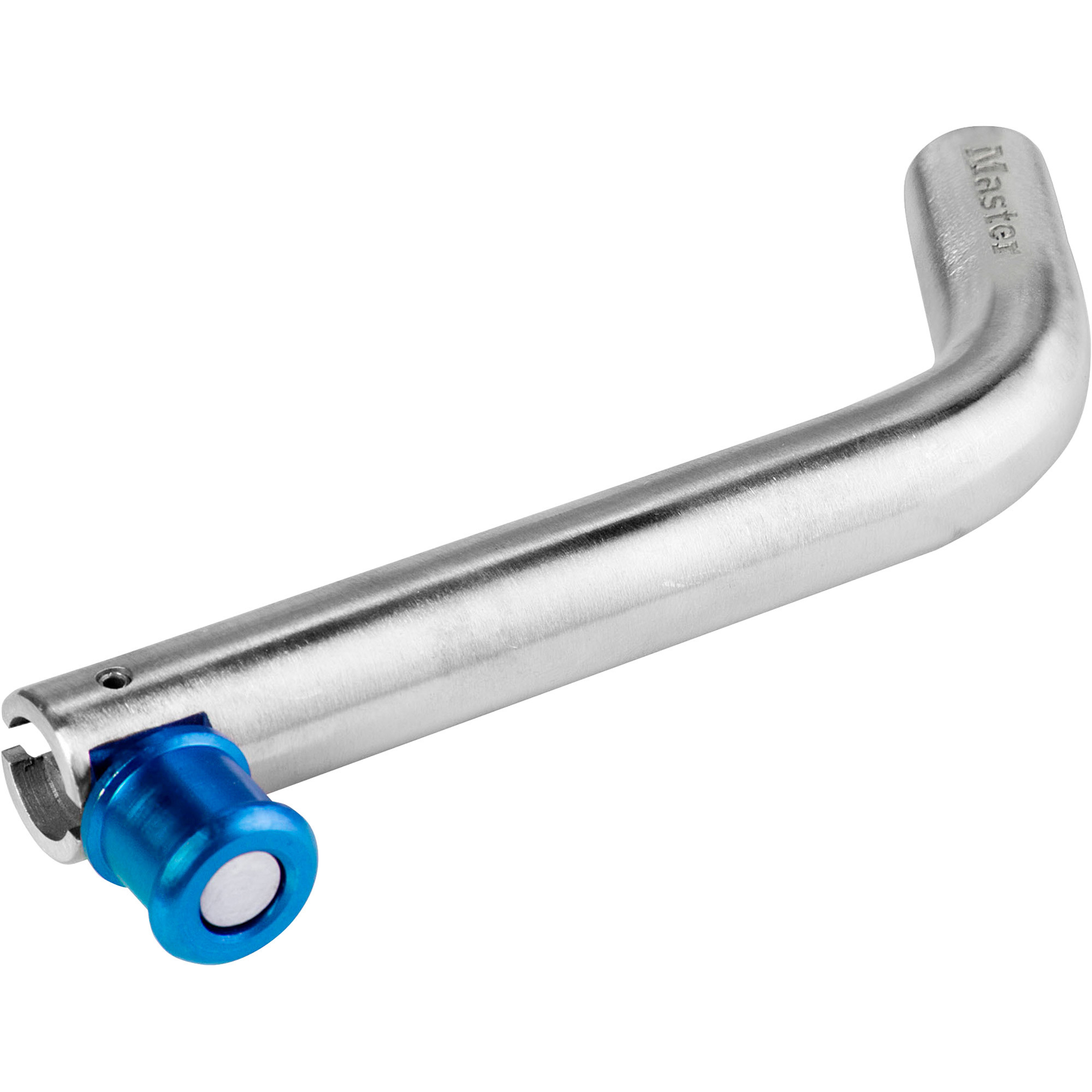 Master Lock Barrel Head Hitch Pin, 5/8in. (16mm), Class III/IV, Stainless Steel, Model# 1465DAT